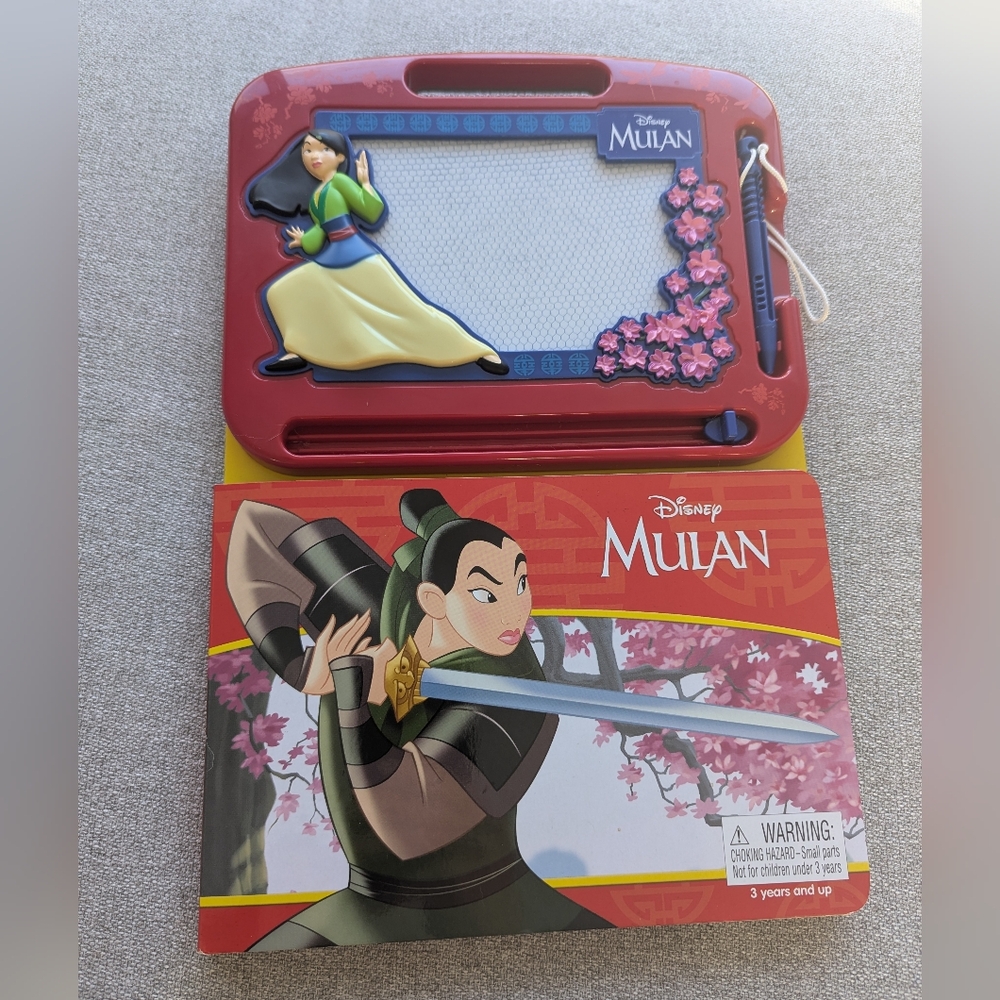 Disney Mulan with Magnetic drawing pad